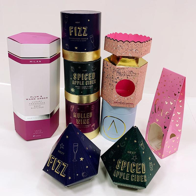 洪湖化妆品包装盒、异形包装盒、异形礼盒、异形纸盒定制印刷