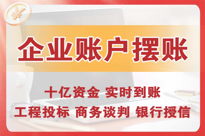 洪湖企业账户摆账